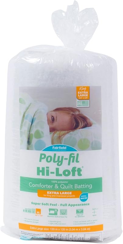 Poly Fil Hi Loft Polyester Batting King